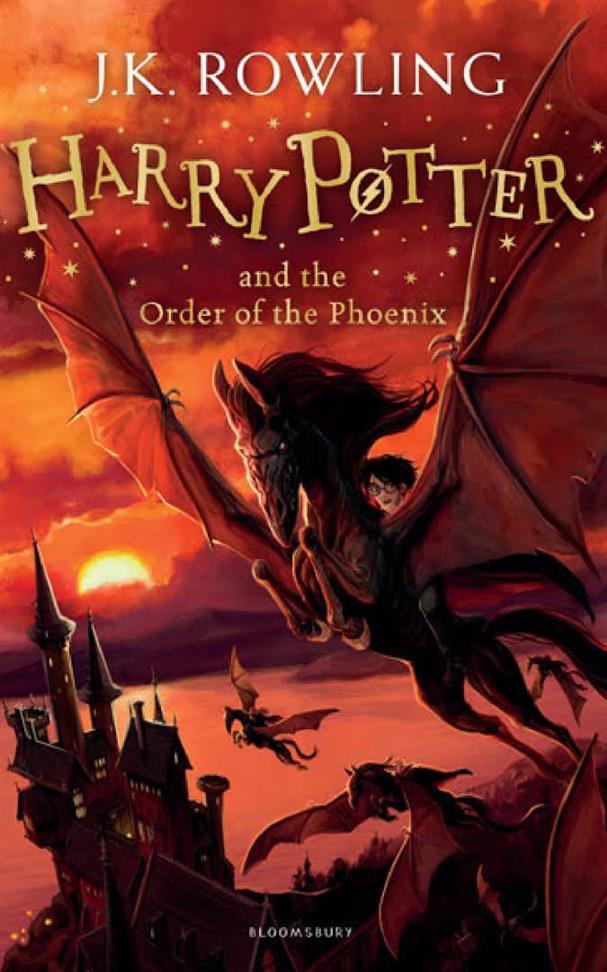 Harry Potter and the Order of the Phoenix Novel by J. K. Rowling